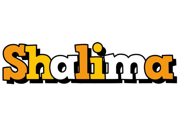 Shalima cartoon logo