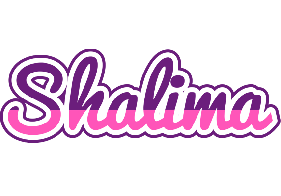 Shalima cheerful logo