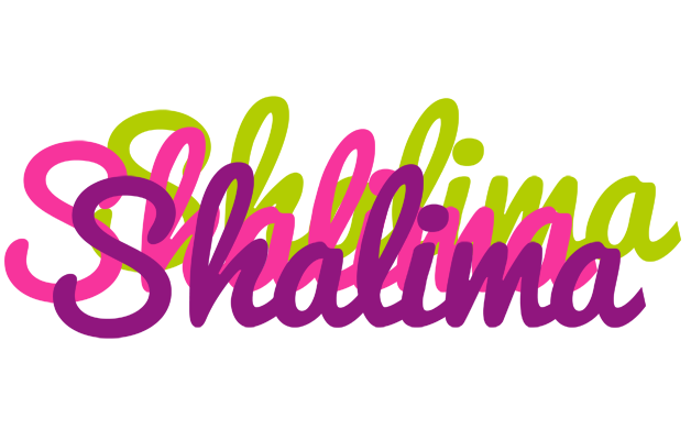 Shalima flowers logo