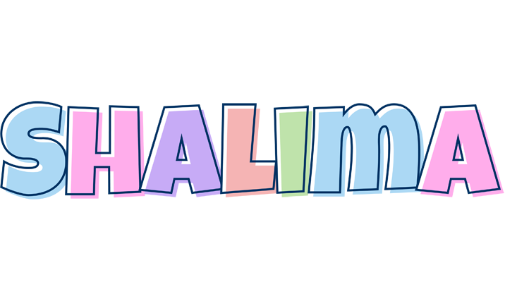Shalima pastel logo