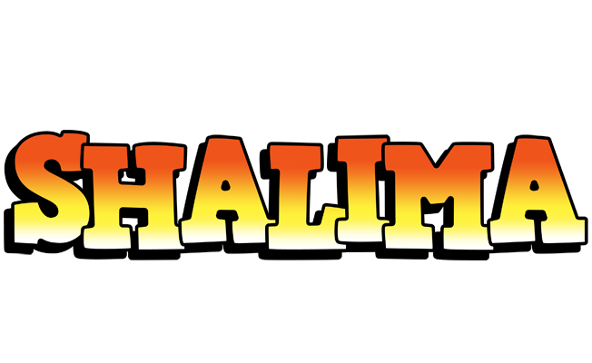 Shalima sunset logo