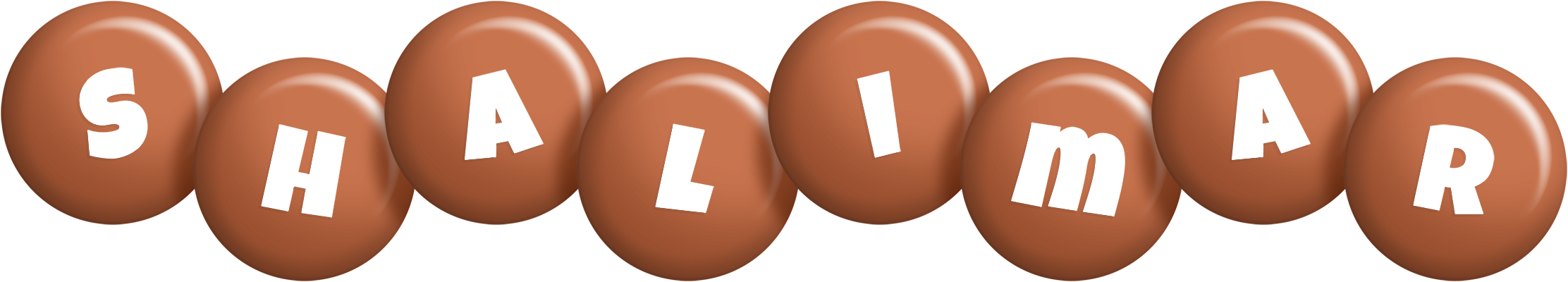 Shalimar candy-brown logo