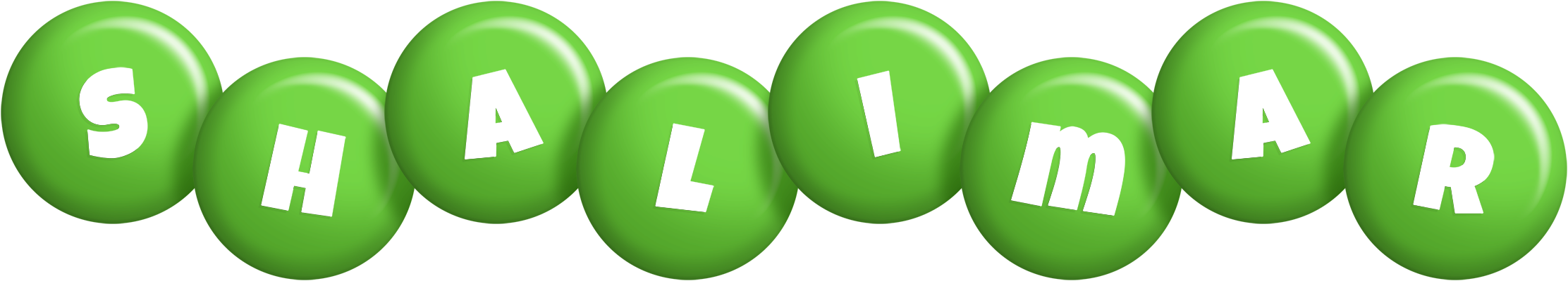 Shalimar candy-green logo