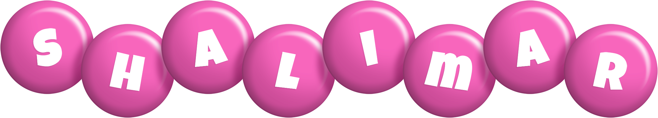 Shalimar candy-pink logo