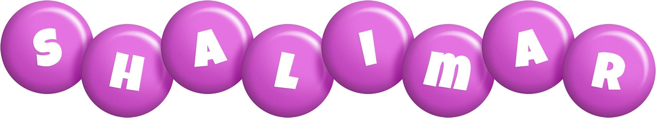 Shalimar candy-purple logo
