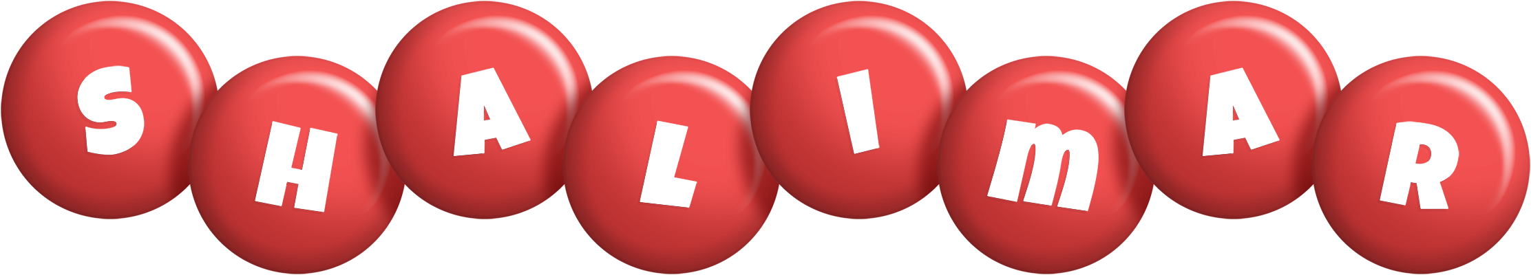 Shalimar candy-red logo