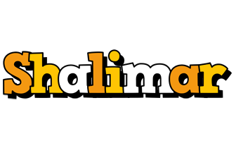 Shalimar cartoon logo