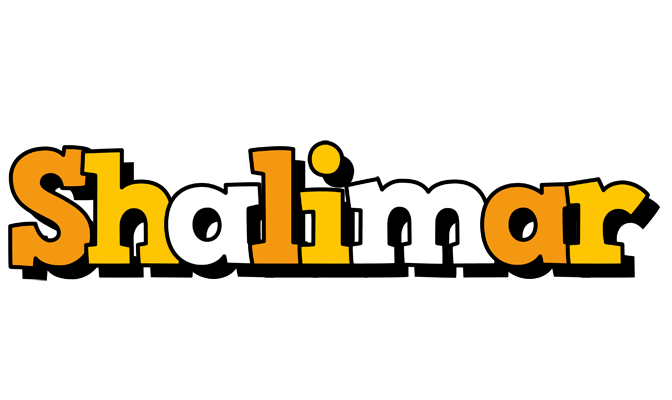 Shalimar cartoon logo