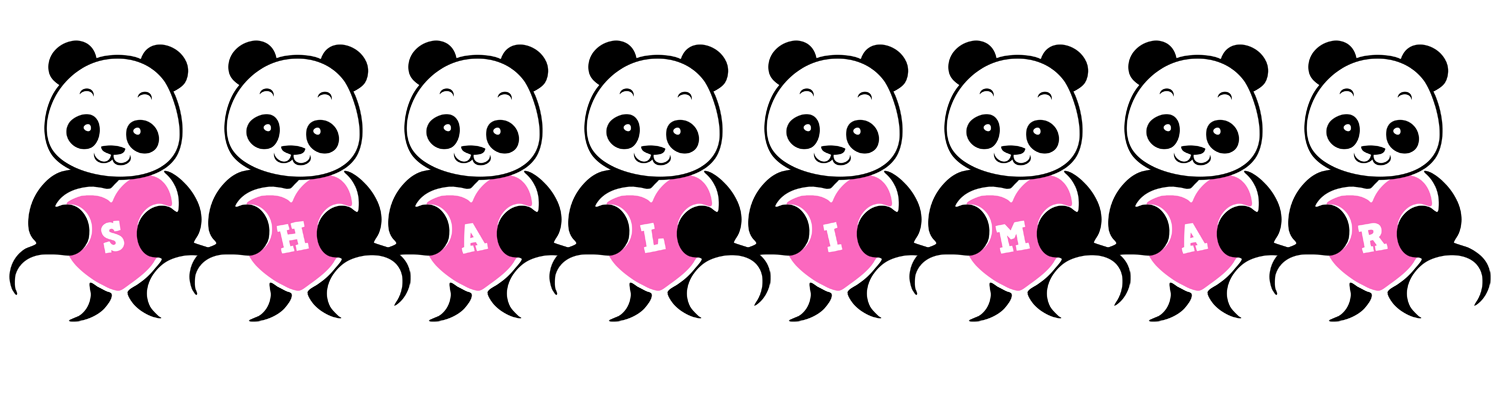 Shalimar love-panda logo