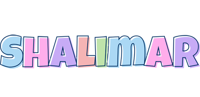 Shalimar pastel logo