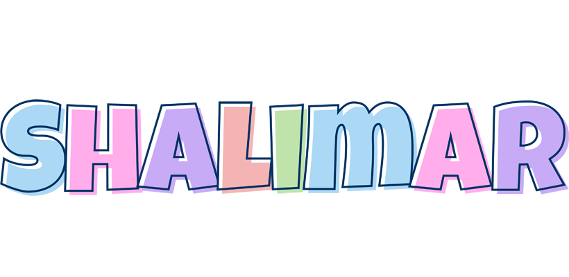 Shalimar pastel logo