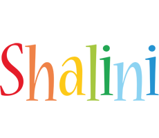 Shalini birthday logo