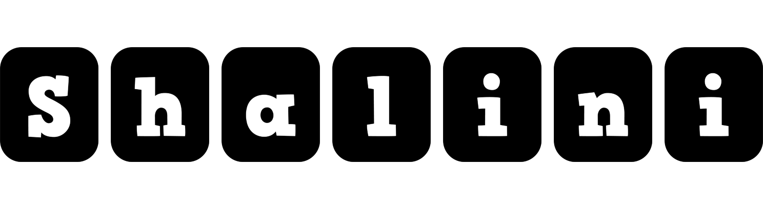Shalini box logo