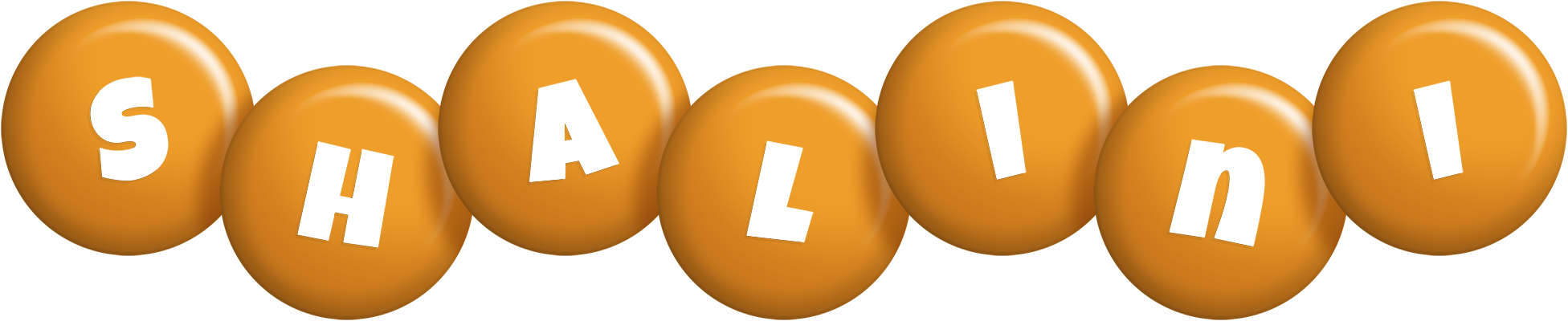 Shalini candy-orange logo