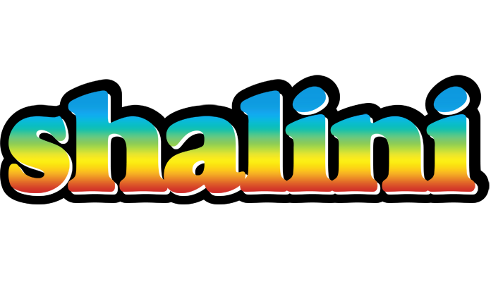 Shalini color logo