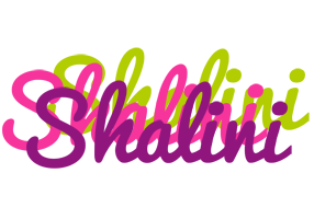 Shalini flowers logo