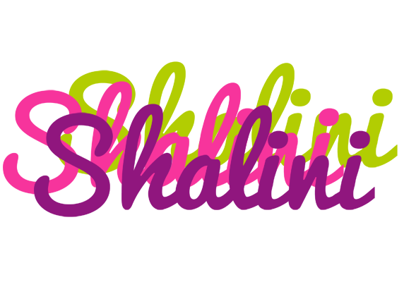 Shalini flowers logo
