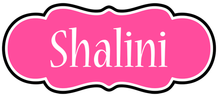 Shalini invitation logo