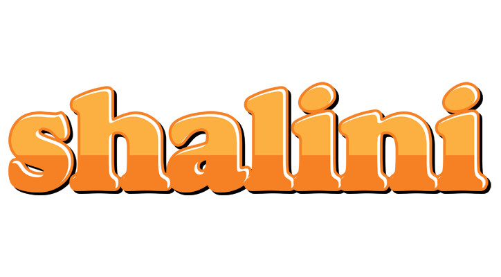 Shalini orange logo