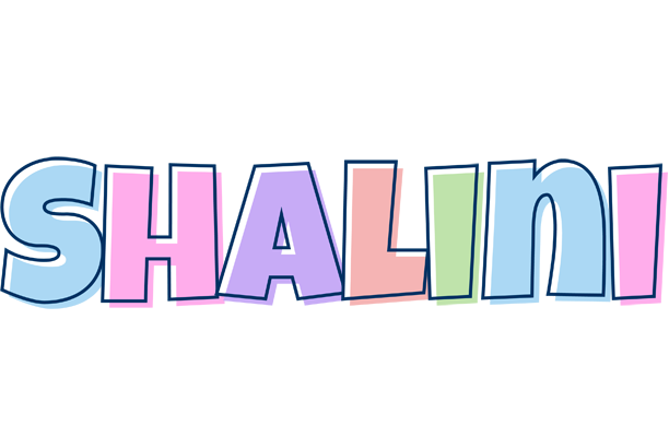 Shalini pastel logo
