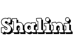 Shalini snowing logo
