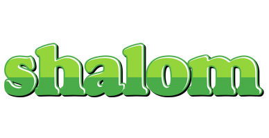 Shalom apple logo