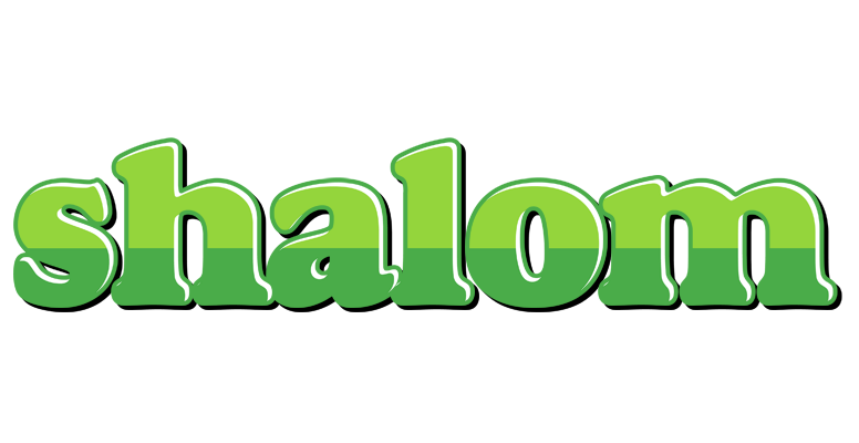 Shalom apple logo