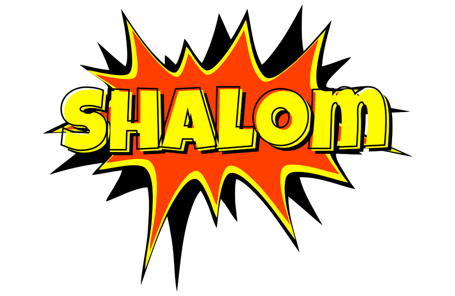 Shalom bazinga logo