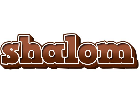 Shalom brownie logo