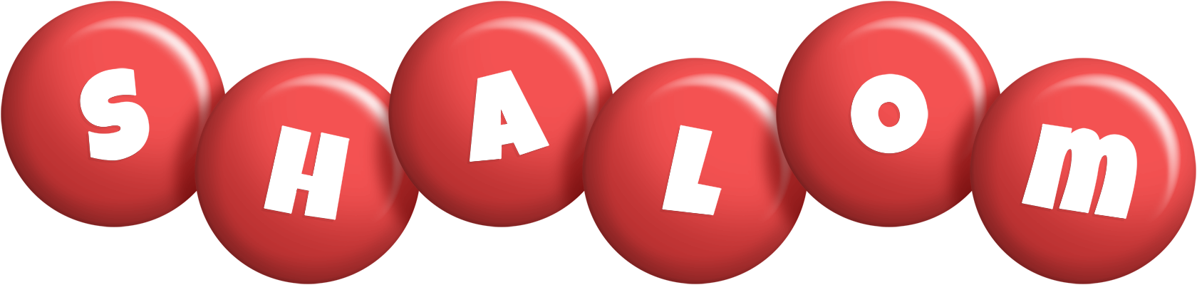 Shalom candy-red logo