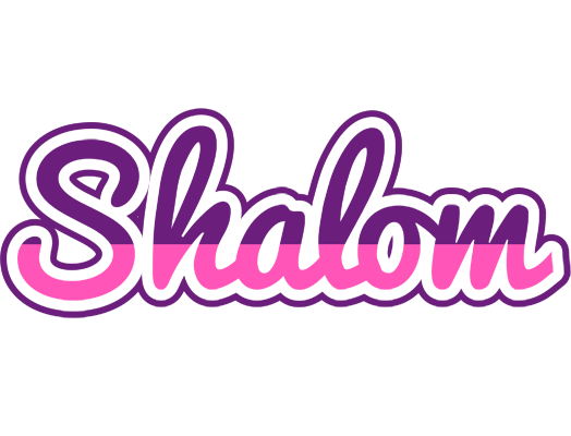 Shalom cheerful logo