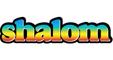 Shalom color logo