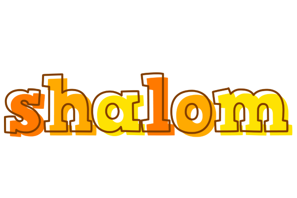 Shalom desert logo