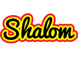 Shalom flaming logo