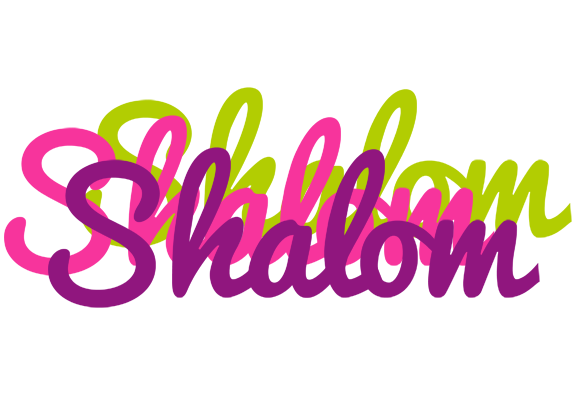 Shalom flowers logo