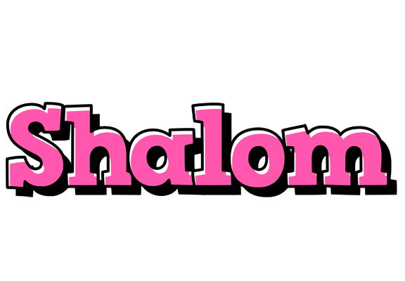 Shalom girlish logo