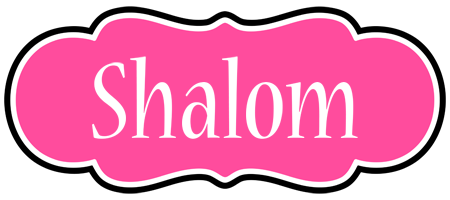 Shalom invitation logo