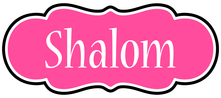 Shalom invitation logo