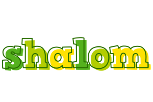 Shalom juice logo