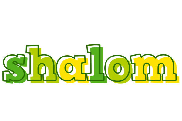 Shalom juice logo
