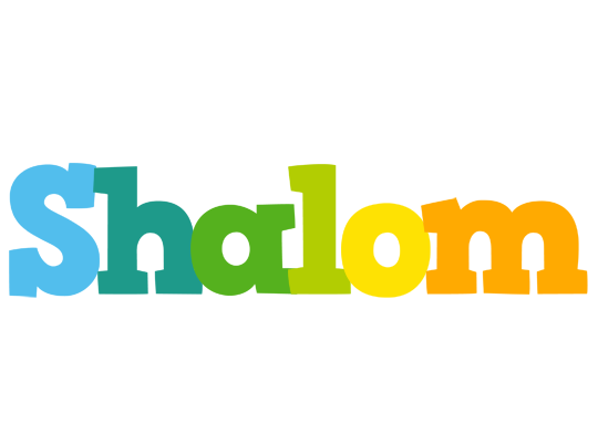Shalom rainbows logo