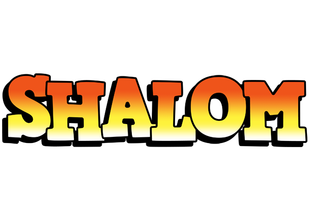 Shalom sunset logo