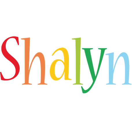 Shalyn birthday logo