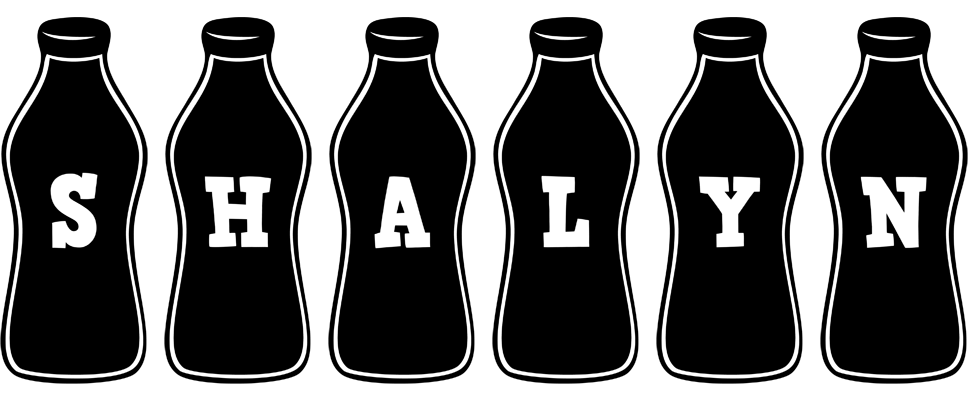 Shalyn bottle logo