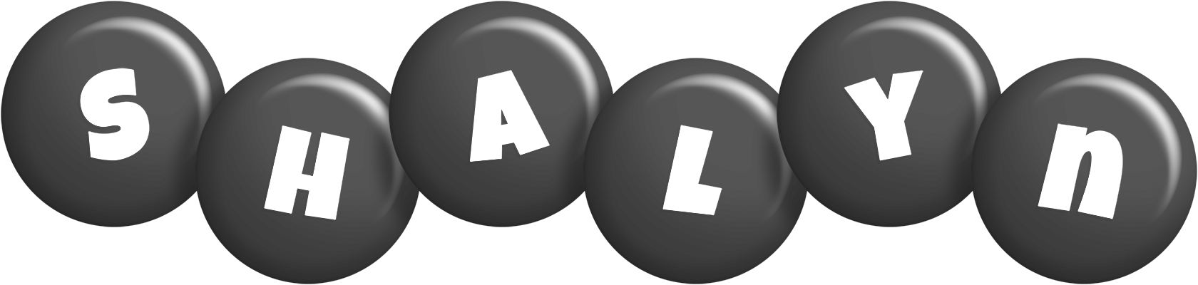 Shalyn candy-black logo