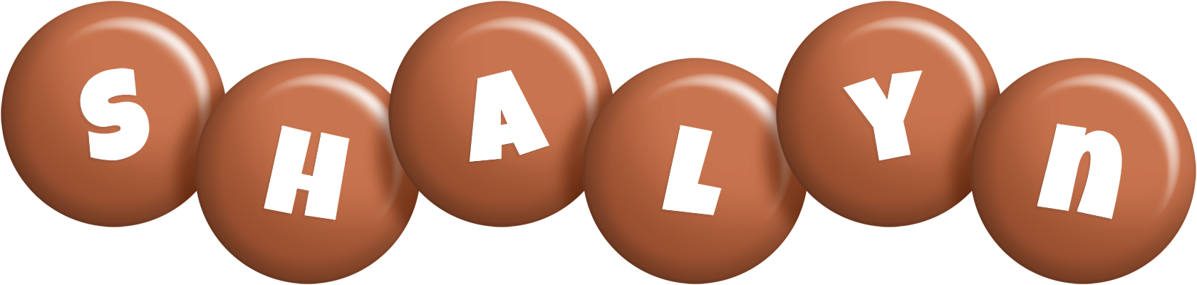 Shalyn candy-brown logo