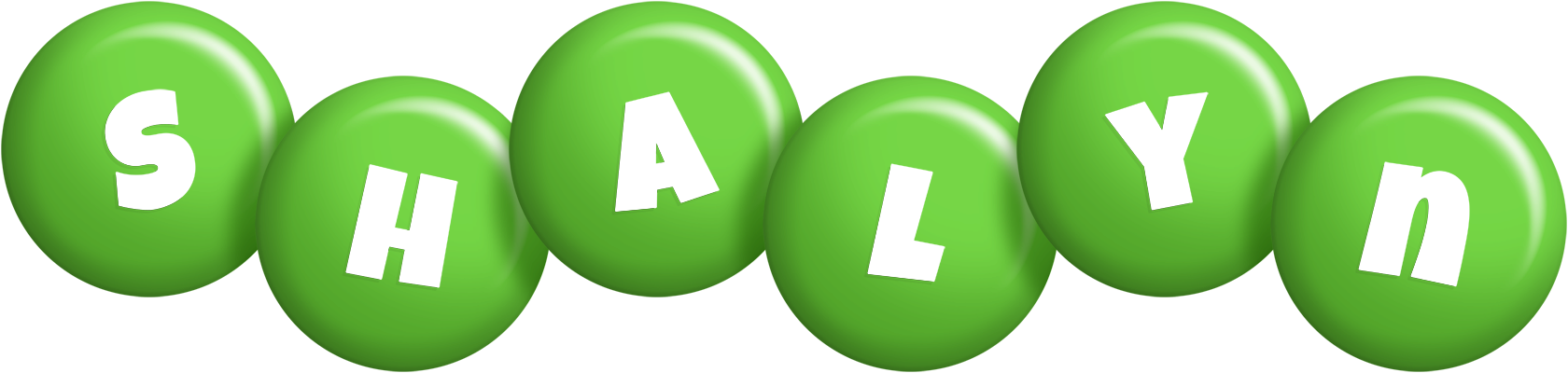 Shalyn candy-green logo