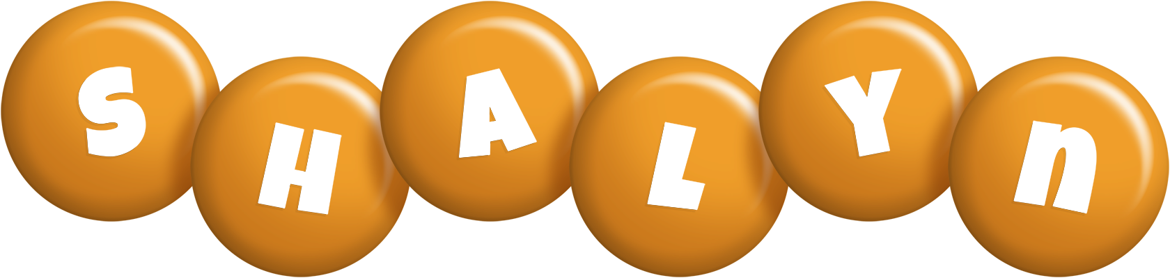 Shalyn candy-orange logo