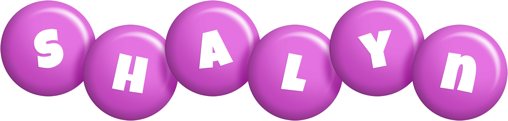 Shalyn candy-purple logo