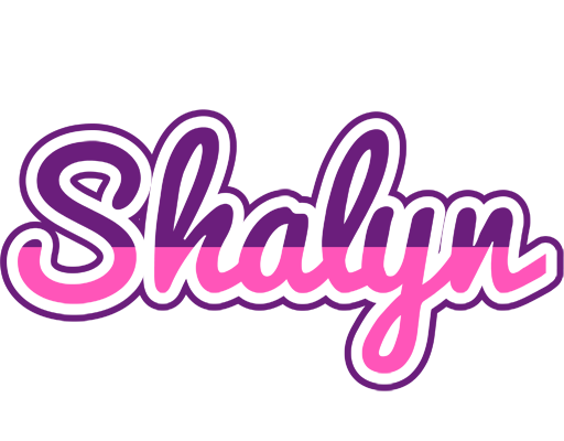 Shalyn cheerful logo